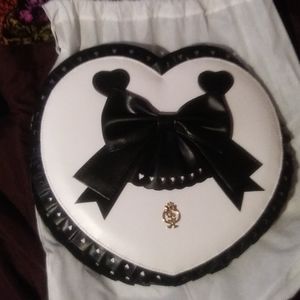 cotton candyfeet heart purse